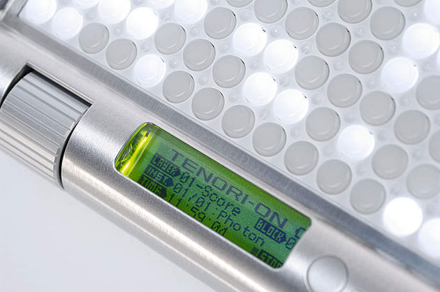 The LCD display lets you know what's going on.